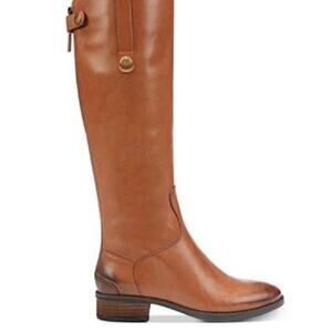 SAM EDELMAN PENNY LEATHER RIDING BOOTS‎ SIZE 7 M